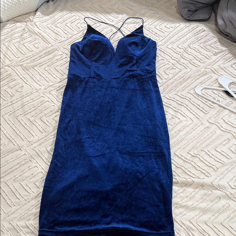 Windsor Strapless Royal Blue Dress